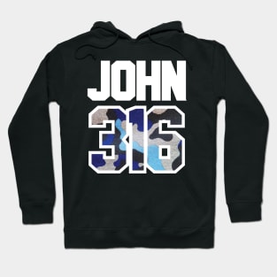 JOHN 3:16 Bible Verse Hoodie